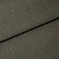 Outsunny Outdoor Daybed with Canopy, 4 Piece Sectional Patio Furniture Set, Cushions, Coffee Table Ottoman, PE Wicker Conversation Sofa Set & Convertible Sunbed, Gray(m-9)