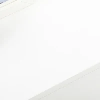 HOMCOM Modern Shoe Cabinet Storage 12 Pair Shoe Organizer with 2 Flip Doors Drawer and Adjustable Shelf White(m-10)