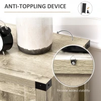 HOMCOM Farmhouse Kitchen Storage Cabinet, Sideboard Buffet Cabinet with 2 Rustic Barn Doors and Drawer, Oak(m-7)