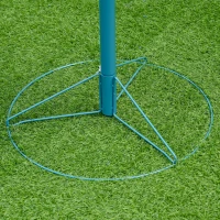 Soozier 24-Chain Portable Practice Basket for Disc Golf Target Stand Easy Assembly & Lightweight Basket w/ Carry Bag Navy Blue(m-10)