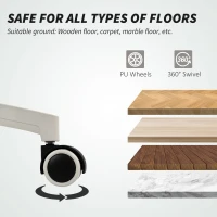 HOMCOM Ergonomic Mesh Office Chair, High Back Desk Chair with Rotatable Headrest, Flip-Up Armrests, Lumbar Support, Grey(m-10)