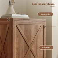 HOMCOM Sewing Machine Table on Wheels, Folding Craft Table with 2 Bins, Storage Shelf, 18 Pegs, Lockable Wheels, Brown(m-8)