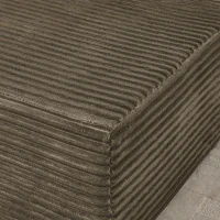 2-Seater Compressed Foam Lounge Sofa with Velvet Fabric and No Wood Frame, Loveseat Ideal for Bedroom, 83" L x 63" W x 25" H, Brown(m-5)