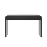 Narrow TV Sofa Table with Storage Drawers, Wood Console Table Ideal for Living Room, Entryway, 47.5'' L x 15.5'' W x 30'' H, Black(m-10)