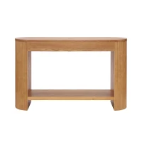 Farmhouse Console Table with Storage and Drawers, Modern Wood Sofa Table for Living Room, Hallway, 47.5'' L x 14.5'' W x 30'' H, Brown(m-10)