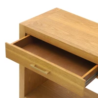 Farmhouse Console Table with Storage Drawers, Wooden Entryway Table Ideal for Living Room, Hallway, 47.5'' L x 15.5'' W x 30'' H, Brown(m-5)