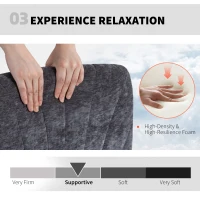 HOMCOM Criss Cross Chair with Wheels, Wide Office Chair with No Arms, Adjustable Height, Tilting, Grey(m-6)