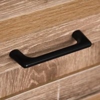 HOMCOM Rustic Barn Door Storage Cabinet Modern Farmhouse Buffet Sideboard for Kitchen and Dining Room, Light Oak(m-9)