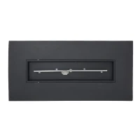 50000 BTU Propane Fire Pit Table with Tank Holder and Durable Iron Frame, Modern Stove for Outdoors, 56'' L x 26.5'' W x 15'' H, Dark Grey(m-10)