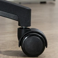 Vinsetto Office Chair, Mesh Computer Desk Chair with Adjustable Headrest, 4D Lumbar Support, Flip-up Arm, Black(m-10)