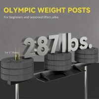 Soozier Vertical Leg Press Machine with Adjustable Leg, Back, and Head Positions, 1" Standard Plate Compatible, Yellow(m-4)