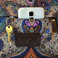 Kindfolk Patterned Canvas Yoga Mat Duffle Bag with Zippered Pocket — Mat Carrier(m-6)