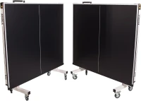 JOOLA Rally TL 9x5' Professional Indoor Ping Pong Table with Quick-Clamp Net & Posts — Tournament-Grade MDF, Fast Assembly, Playback Mode(m-24)