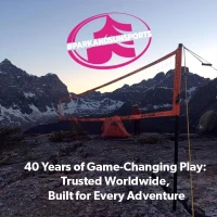 Park & Sun Sports Spectrum Classic Adjustable Outdoor Volleyball System - Professional Portable Net with Aircraft-Aluminum Poles(m-7)