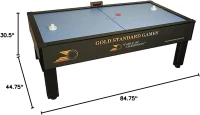 Home Pro Elite Air Hockey Table – Pro Rails, Electronic Scoring, Made in USA(m-5)