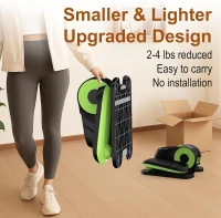 VIVURN 028 Under-Desk Elliptical — Quiet Electric Pedal Exerciser, 12 Speeds & 5 Modes, Compact Low-Impact Trainer for Seniors(m-7)