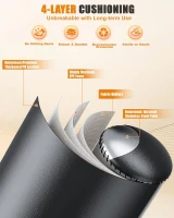 LEKÄRO Freestanding Punching Bag with Stand and 12oz Boxing Gloves, Heavy Duty Standing Kickboxing Bag for Adults and Kids(m-6)