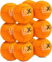 Lax Sak Soft Practice Lacrosse Balls — Packs of 1, 2, 3, 6, 12, 24, 36, 60 & 120 — Regulation Size & Weight, Low Bounce for Indoor and Outdoor Training(m-3)