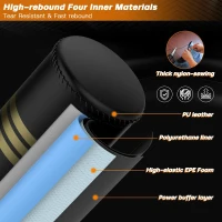 Dripex Freestanding Punching Bag with Stand — Heavy-Duty Free-Standing Boxing Bag for Adults & Teens, Home Gym(m-2)