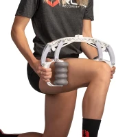 ROLL Recovery R8 Plus Deep Tissue Massage Roller (Alpine White) - Adjustable Intensity(m-1)