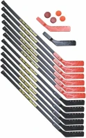 Champion Sports Ultra Shaft Hockey Set — 42"" Polyethylene Shafts with Reinforced Blades, 12-Stick Team Pack(m-1)
