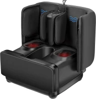 COMFIER 2-in-1 Shiatsu Foot and Calf Massager with Heat, Kneading, Vibration and Compression — Convertible Heated Ottoman, Fits up to Men’s Size 13(m-1)