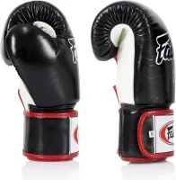 Fairtex BGV1 Muay Thai Boxing Training Gloves for Men, Women & Kids — Premium, Shock-Absorbing Leather (8 oz)(m-7)