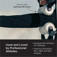 ROLL Recovery R8 Plus (Carbon Black) - Adjustable Deep Tissue Massage Roller(m-6)