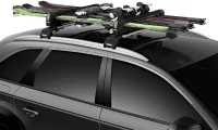 Thule SnowPack Extender Ski/Snowboard Rack (6pr/4 Boards), Black(m-3)