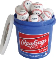 Rawlings Flat-Seam Baseballs – Youth 12U – 24-Count Bucket(m-1)
