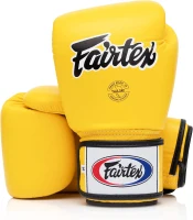 BGV1 Fairtex — Tight-Fit Muay Thai Sparring Gloves, All-Purpose Training Boxing Gloves with Shock-Absorbing Foam, 8–16 oz, Made in Thailand(m-1)
