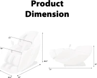 Titan 4D Ultima Massage Chair - Taupe | Full-Body Air Compression | Zero Gravity | SL-Track 4D Therapy | Foot Rollers | Touchscreen & Space-Saving Design(m-2)