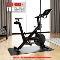 Cycleclub 6mm Thick Exercise Bike Mat for Peloton Bike & Bike+, Treadmill and Elliptical, Floor and Carpet Protector(m-3)
