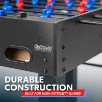 GoSports 48-Inch Foosball Table for Home, Office or Game Room - Matte Black Option(m-3)