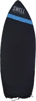 SWELL Adjustable-Length Wakesurf Board Sock with Padded Nose & Pocket — Wakeboard Cover, One-Size-Fits-All Surfboard Bag(m-8)