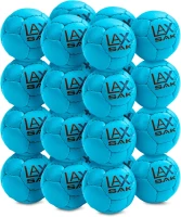 Lax Sak Soft Practice Lacrosse Balls — Pack Options: 1,2,3,6,12,24,36,60,120 | Regulation Weight/Size with Low Bounce for Indoor & Outdoor Training(m-3)