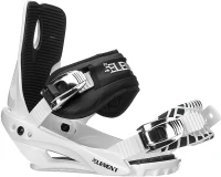 5th Element Summit Stealth Adult Men's Bindings - Universal Disc & Hardware for New/Replacement Snowboards, Beginner/Intermediate(m-3)