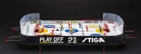 STIGA Play Off 21 Table-Top Rod Hockey Game — Classic Action with 2 Pucks Included(m-7)