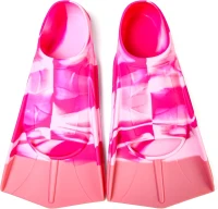 Short Flipper Swim Fins for Kids — Comfortable Lap Training Fins for Children, Girls, Boys, Beginners(m-1)