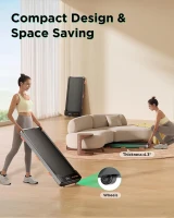 Treaflow Smart Walking Pad — 2.5HP Quiet Under-Desk Treadmill with 0–8% Incline, 265 lb Capacity, Remote Control and LED Display(m-7)