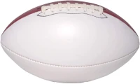 Autograph Blank Full-Regulation Football - 12"" Display Ball, Official Size 9 with Two White Signing Panels(m-1)