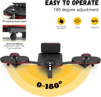 Rigel 220LB Leg Stretcher — Heavy-Duty Steel Split Machine for Home Gym Flexibility Training(m-4)