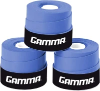 GAMMA Supreme Overgrip – 3-Pack Black, High-Performance Grip Tape for Racquet Sports(m-7)