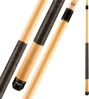 Viking Valhalla 100 Series 58"" Two-Piece Pool Cue with Irish Linen Wrap — Imported Cue with 100% Leather Tip(m-2)