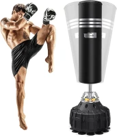 Dripex Upgrade Freestanding Punching Bag with Stand — 70"" Heavy Boxing Bag for Adults & Teens, MMA and Home Fitness(m-8)
