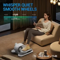 UMAY Under-Desk Elliptical – Quiet Portable Seated Pedal Exerciser for Seniors with Remote, 12 Speeds, Auto and Manual Modes(m-5)