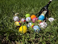 Lax Sak Soft Practice Lacrosse Balls — Packs from 1 up to 120 — Regulation Size & Weight with Lower Bounce and Minimal Rebounds for Indoor and Outdoor Use(m-7)