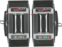PowerBlock Elite EXP Stage 1 Adjustable Dumbbells — Pair 5–50 lb (Expandable), Durable Steel Construction, Compact All-in-One Strength System(m-3)