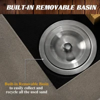 Barrington 11-ft Outdoor Shuffleboard Table — Competition-Grade Design with Puck Sets(m-8)