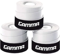 GAMMA Supreme Overgrip – 3-Pack Black, High-Performance Grip Tape for Racquet Sports(m-8)